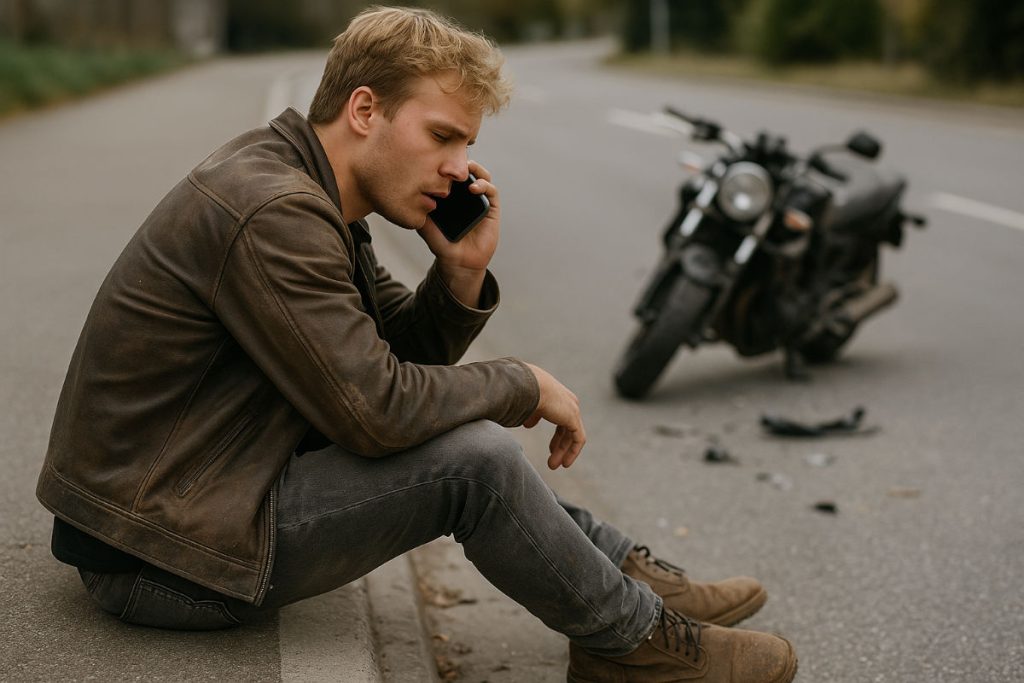 Calling an Attorney After a Motorcycle Accident.