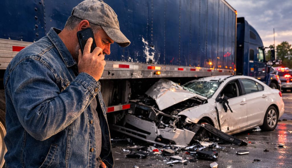 18-wheeler crash - call an attorney