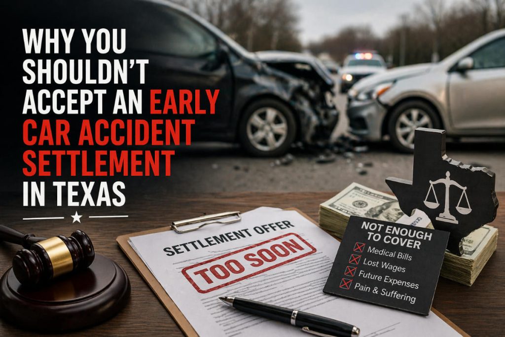 Early car accident settlement