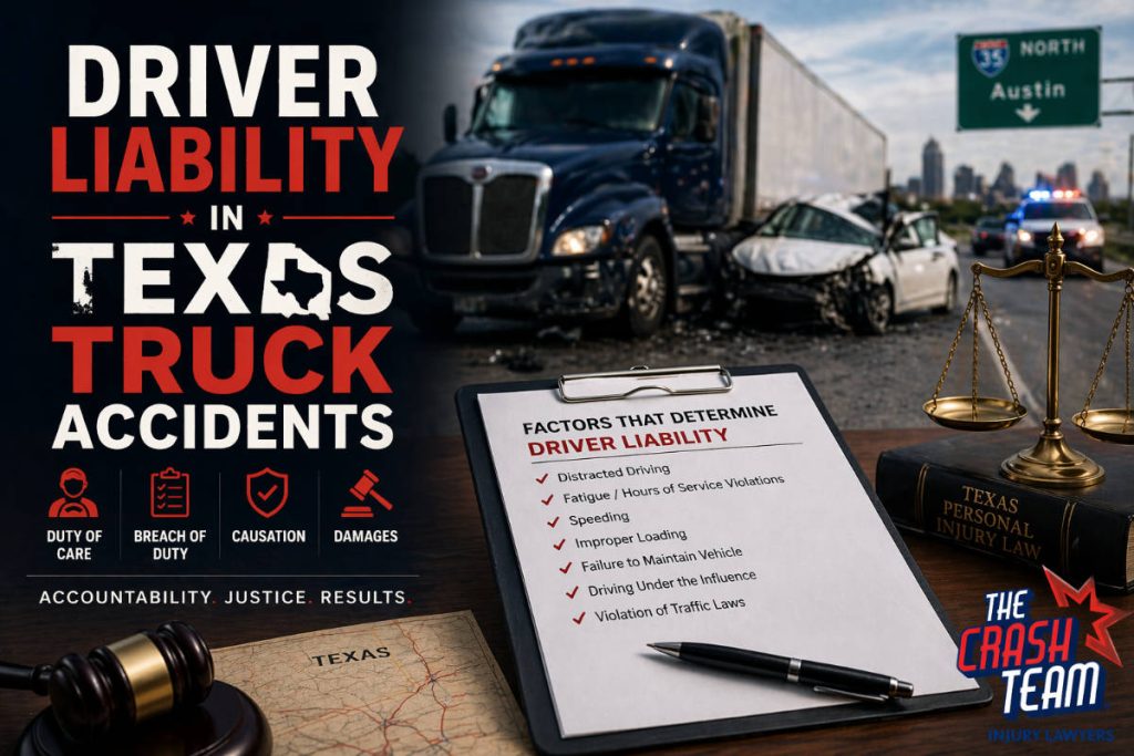 Texas truck driver liability