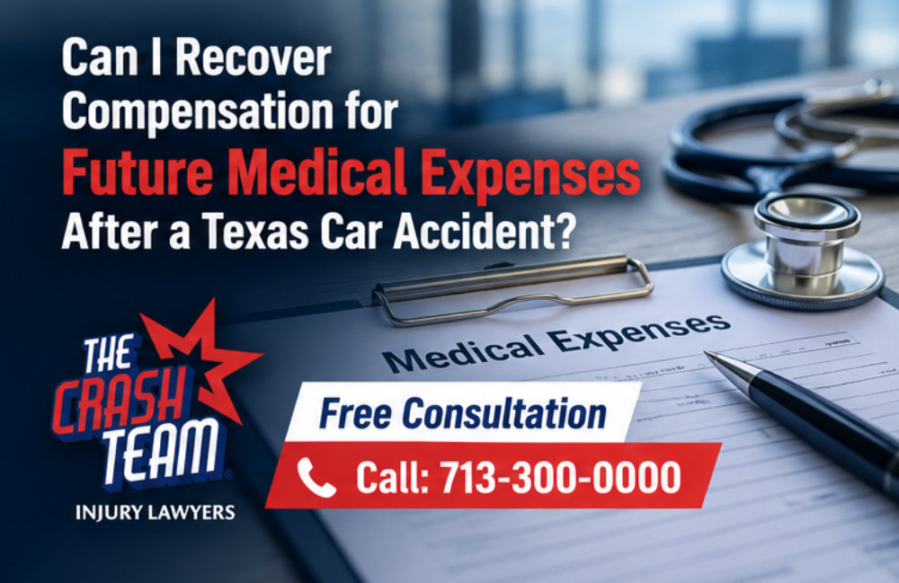 Can I recover compensation for future medical expenses in Texas?